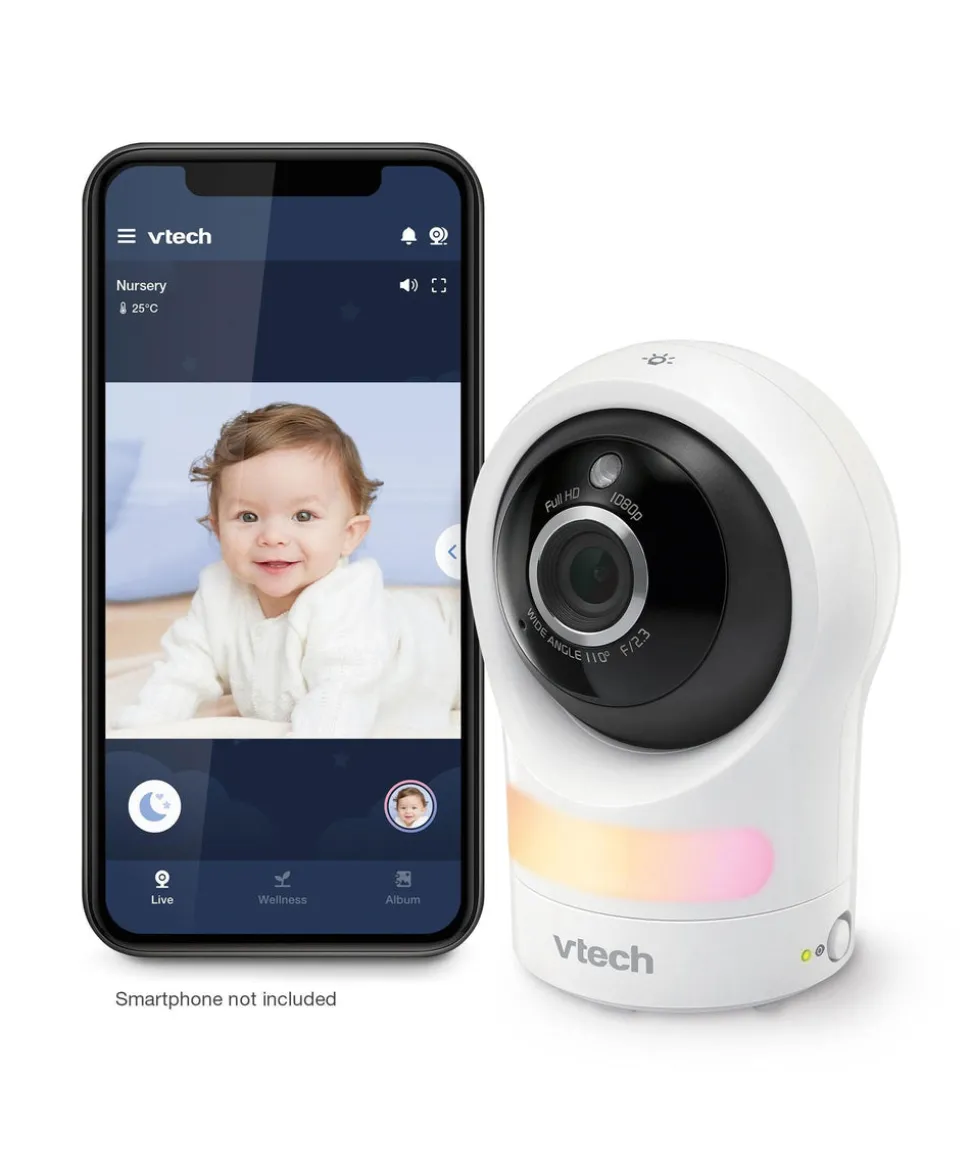 VTech RM9761 Wi-Fi 1080p Smart Baby Cam – White