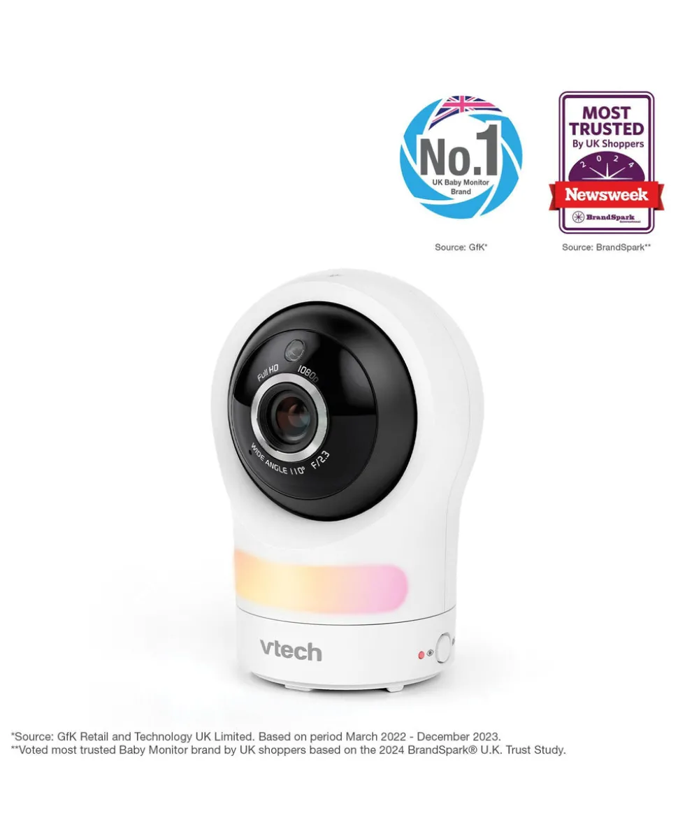 VTech RM9761 Wi-Fi 1080p Smart Baby Cam – White