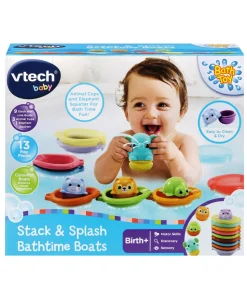 VTech Stack & Splash Bathtime Boats Toys