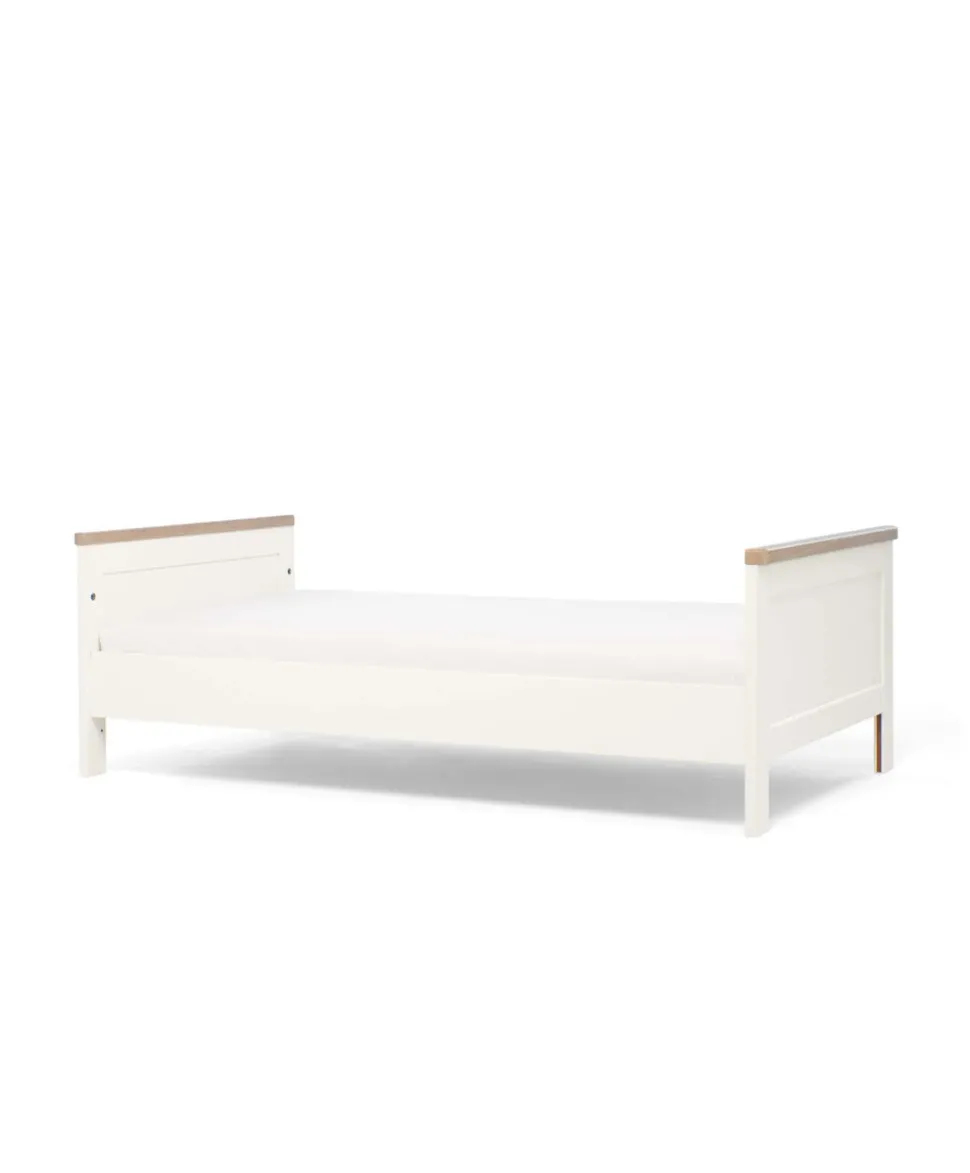 Wedmore 3 Piece Cotbed Range with Dresser Changer & Wardrobe - White/Natural