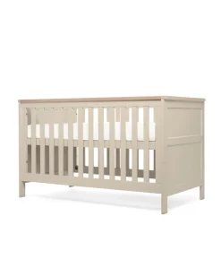 Wedmore 3 Piece Cotbed Set with Dresser Changer & Wardrobe - Pebble Grey