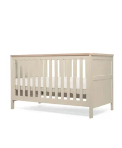 Wedmore 2 Piece Cotbed Set with Dresser Changer - Pebble Grey