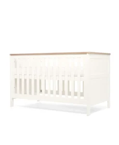 Wedmore 2 Piece Cotbed Set with Dresser Changer - White/Natural