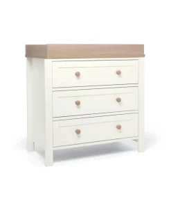 Wedmore Convertible Cot Set - White/Natural