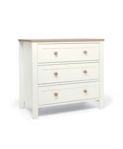 Wedmore Convertible Cot Set - White/Natural
