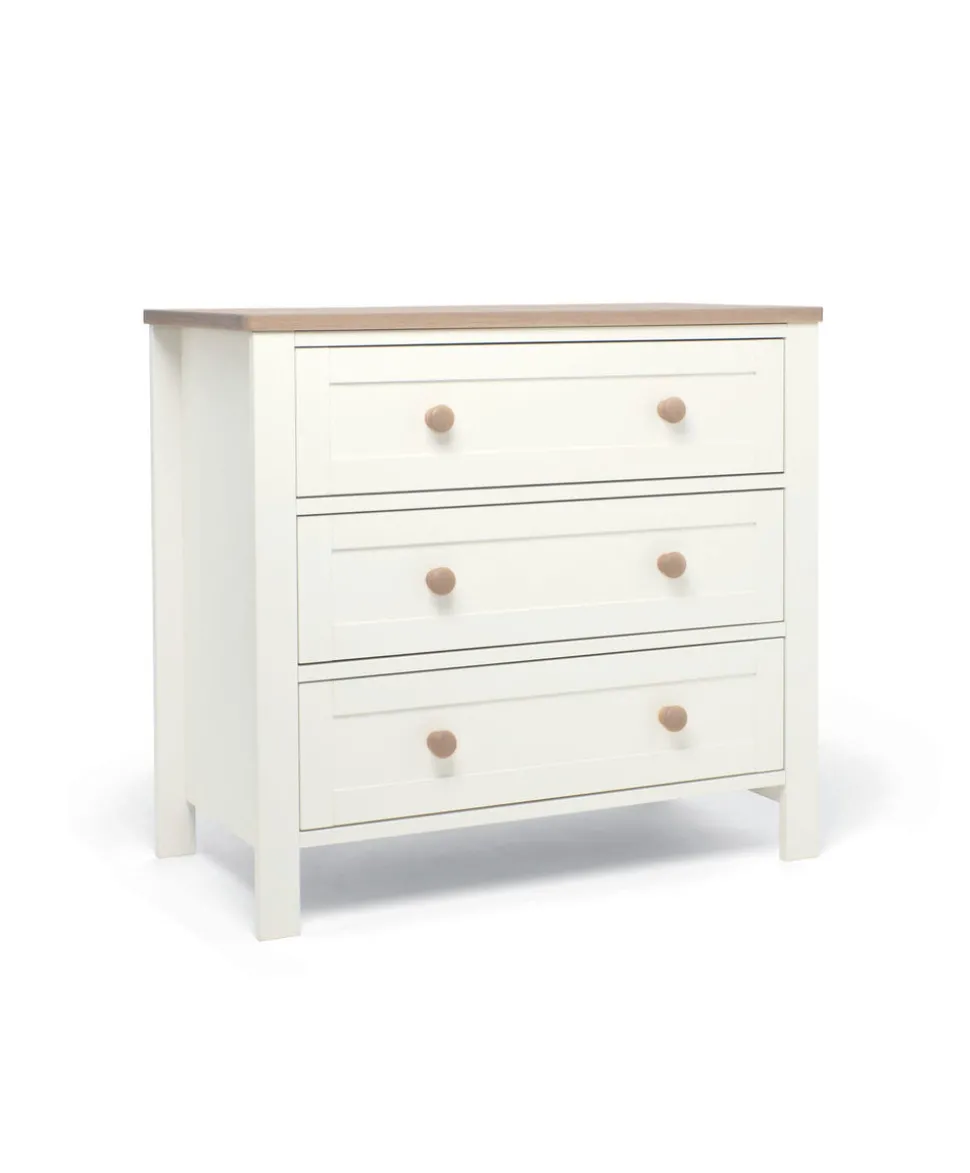 Wedmore Convertible Cot Set - White/Natural