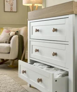 Wedmore Nursery Dresser Changer - White/Natural