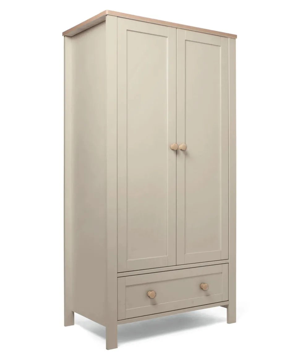 Wedmore Wardrobe - Pebble Grey