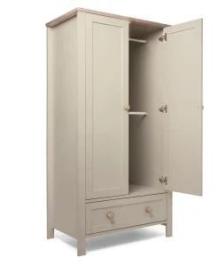 Wedmore Wardrobe - Pebble Grey