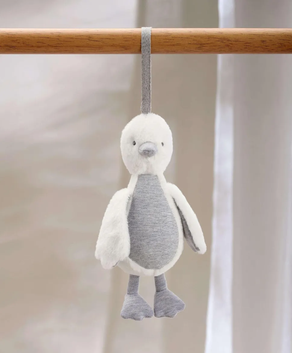 Welcome to the World Chime Duck Travel Toy - Grey