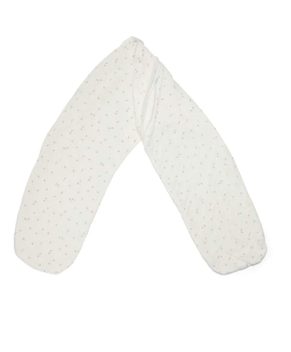 Welcome to the World Seedling Pregnancy Pillow Cover - Natural
